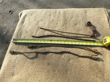 VINTAGE SHIFT, BRAKE ROD SET TEENS - 40'S? ALL IN  GOOD COND  INDIAN HENDERSON ?