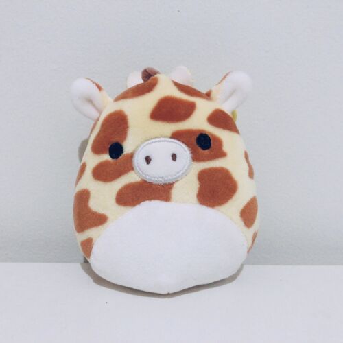 Squishmallows 3.5" Gary The Giraffe Clip On BNWT KellyToy  - Picture 1 of 4