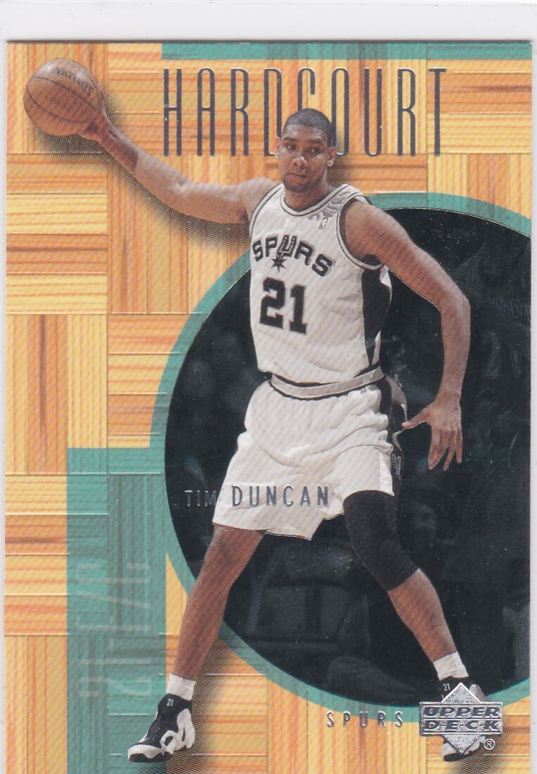 2000-01 Upper Deck Hardcourt #48 Tim Duncan Spurs Free Shipping!
