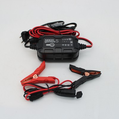 NOCO GENIUS5EU - 5A Autobatterie Ladegerät für 6V und 12V Batterien, Erhaltungsl