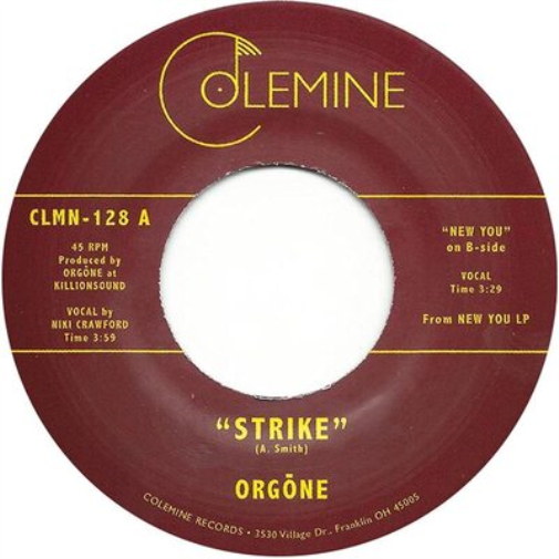 Orgone Strike/New You (Vinyl LP) 7" Single