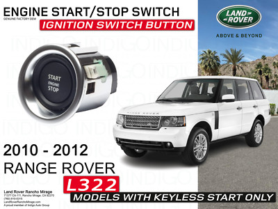Range Rover L322 Engine Start Stop Switch Keyless Ignition Button OEM 2010~2012