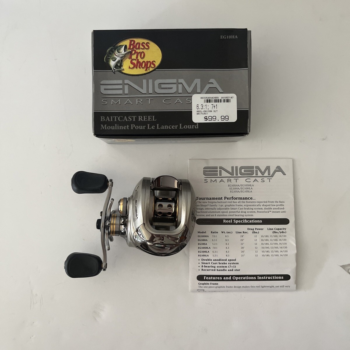 baitcasting bass rod Elite Casting & Reel Combo | Premium Freshwater Abu Garcia Ambassadeur 6000 A Spinning and Baitcasting wopper plopper Option:ABU7000 - FITS 7000 MODELS