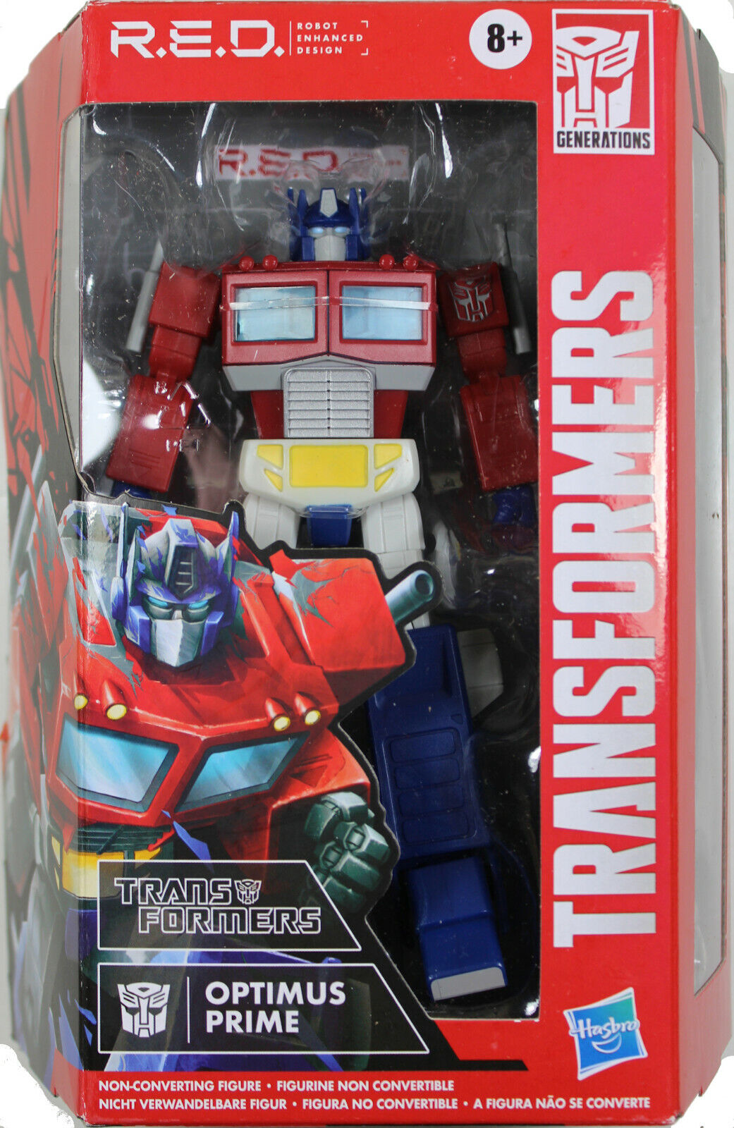 Transformers R.E.D. [Robot Enhanced Design] Optimus Prime Action Figure