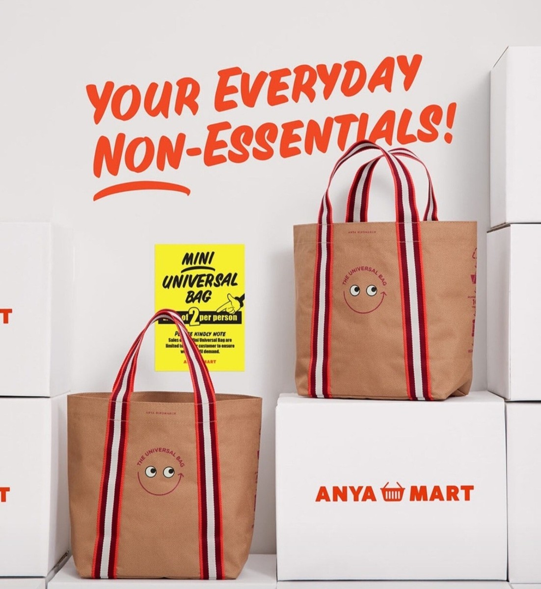 ミニサイズAnya Hindmarch THE UNIVERSAL BAG The Universal Bag Set 1 | Anya Hindmarch UK