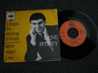 Gene Pitney-I must be seeing things 7 PS-1965 Holland-CBS Records-1.593