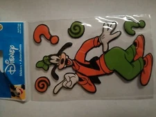 Sandylion Disney's GOOFY 6" Dimensional Puffy Sticker Scrapbook NEW