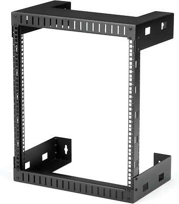 StarTech 12U Open Frame Wall Mount Server Rack RK12WALLO 