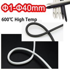  1-40mm Fiberglass Sleeving Cable Wire High Temp 600  Insulating Tube Sheath