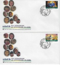 NATIONS UNIES - New York Yvert n° 708/709 FDC 