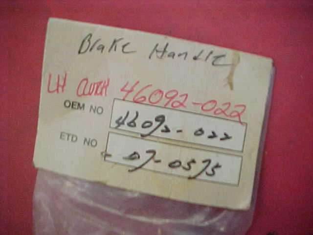 NOS 46092-022 Bike Master Kawasaki palanca embrague izquierdo 83 84 85 86 KX500 K2100 NUEVO Foto 4 de 4