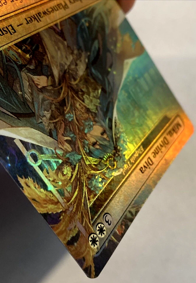 MTG Miku, Divine Diva - Elspeth Tirel RAINBOW FOIL Secret Lair Drop 1585 NM - Image 4 of 4