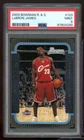 Lebron James Rookie Card 2003-04 Bowman #123 PSA 9