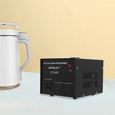 ST-5000 Up to 5000W step up/down voltage transformers 110V-120V/220V-240V Home