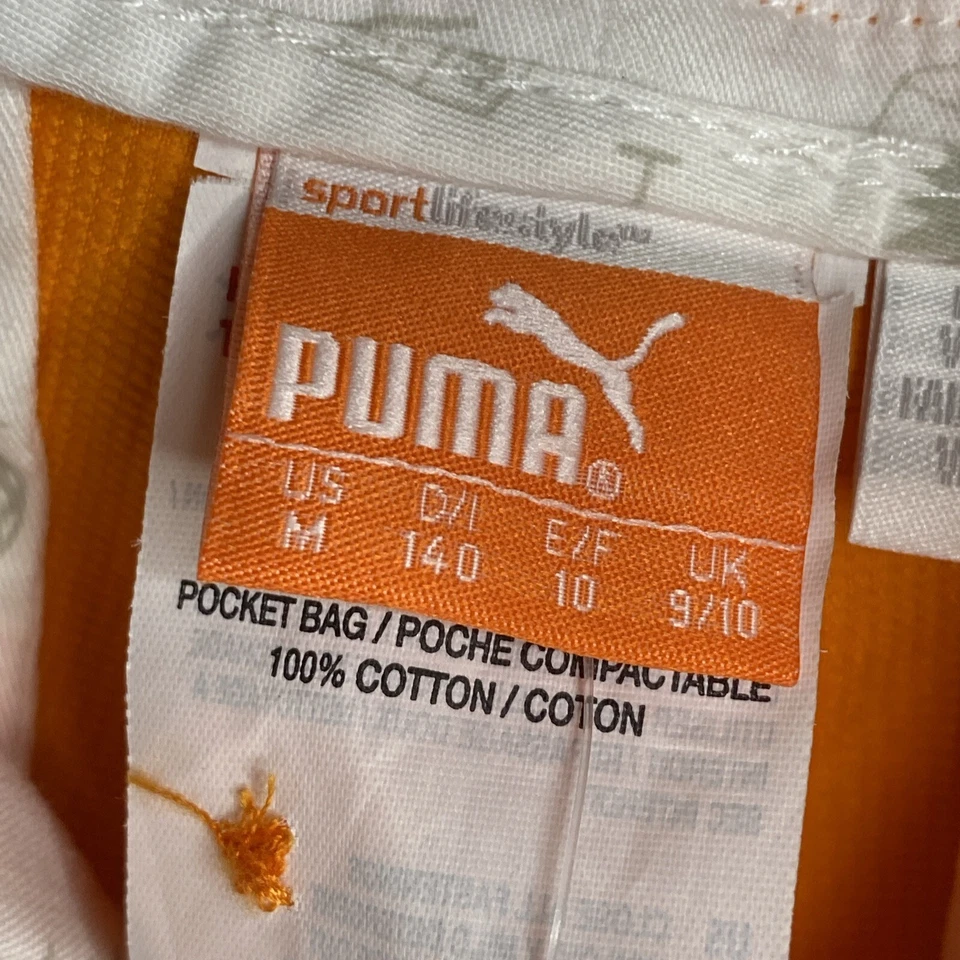 Puma Golf Youth Solid Tech Shorts Junior Collection Size Medium Orange NWT - Image 4 of 4