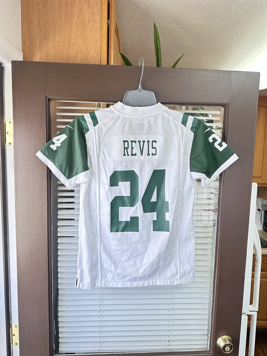 Authentic Nike Darrelle Revis #24 New York Jets YOUTH KIDS NFL Football  Jersey