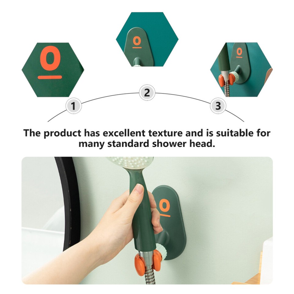 Shower Hose Sprayer Holder Rack Handheld Suction Cup Shower Holder eBay