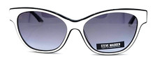 STEVE MADDEN - SKARLETT 53/14/130 - WHITE - NEW Authentic WOMEN SUNGLASSES