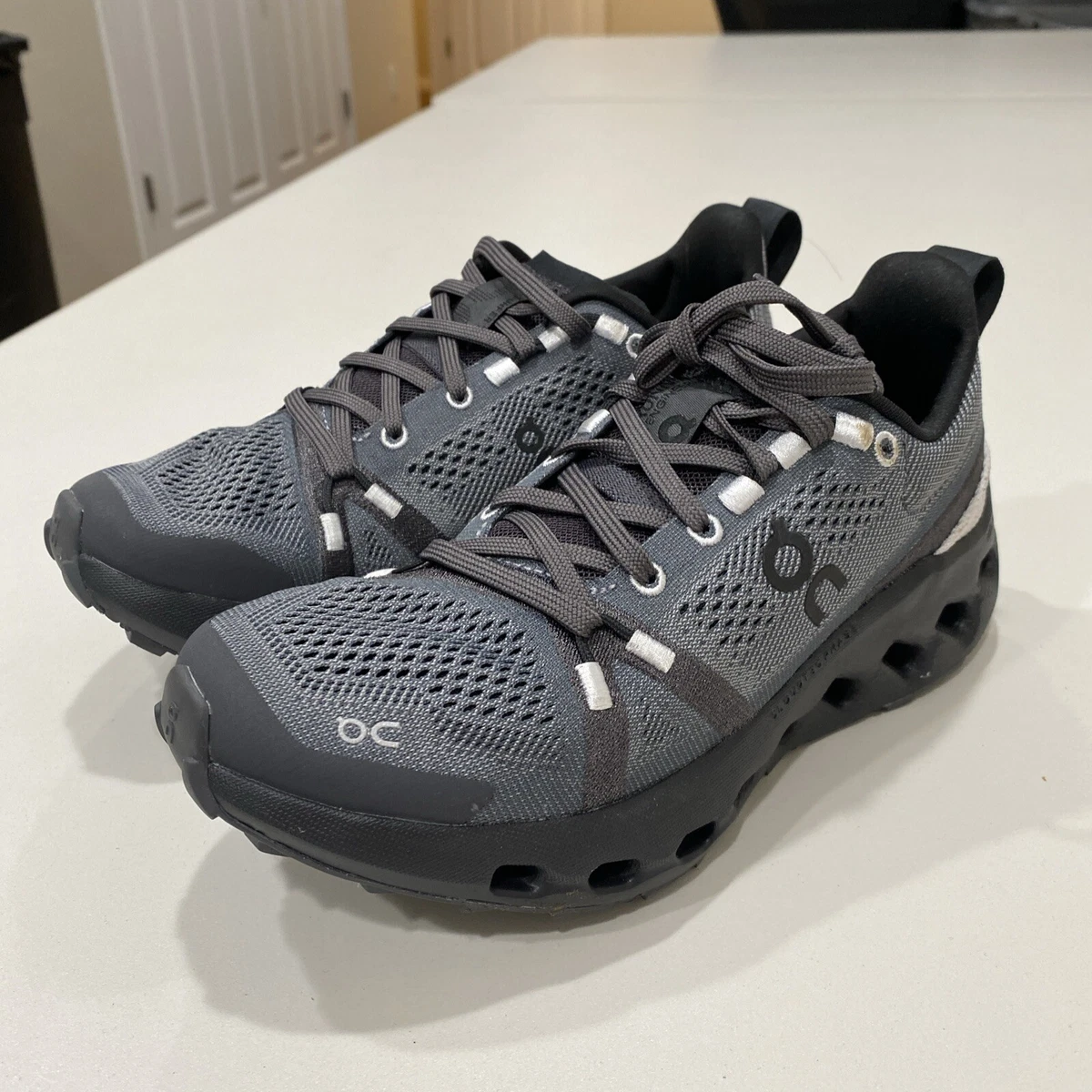 ON Cloudsurfer Trail Eclipse Black W for sale | eBay