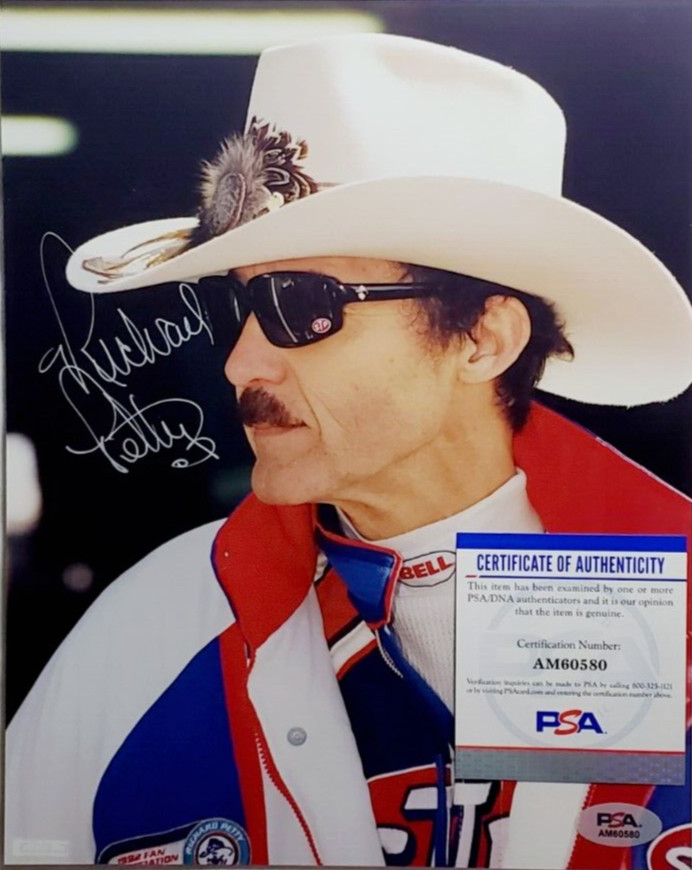 Richard Petty Signed 8x10 Photo Nascar Photograph Autograph Auto PSA/DNA GOAT A