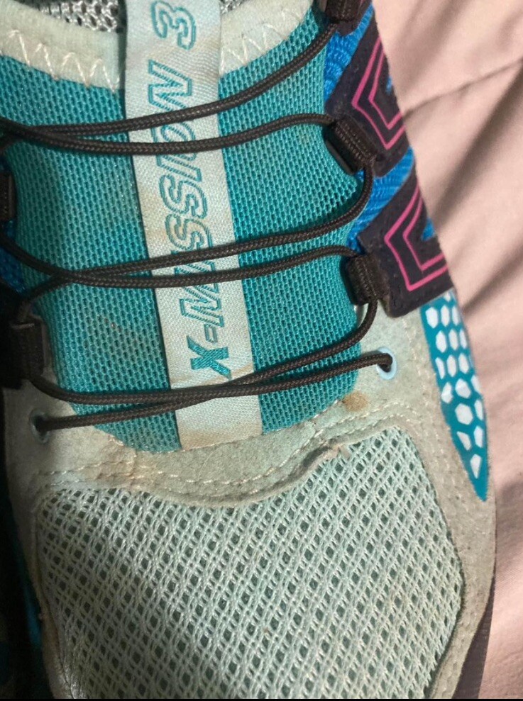 Scarpe da trekking SALOMON X Mission 3 donna taglia 8 turchese trail running