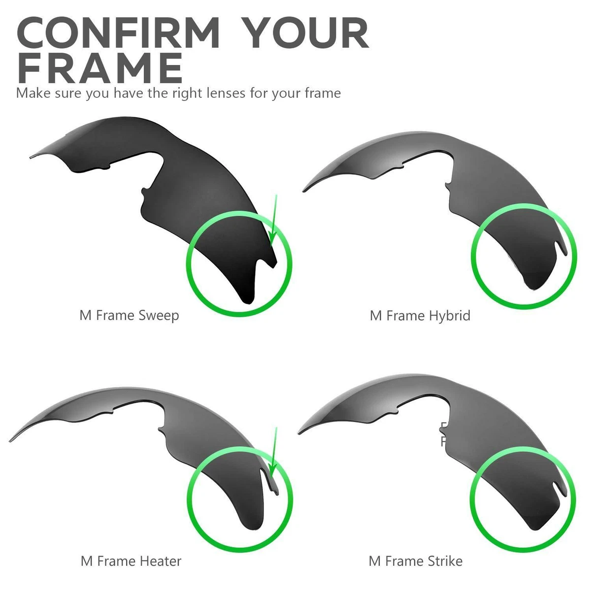 M frame heater sales replacement lenses