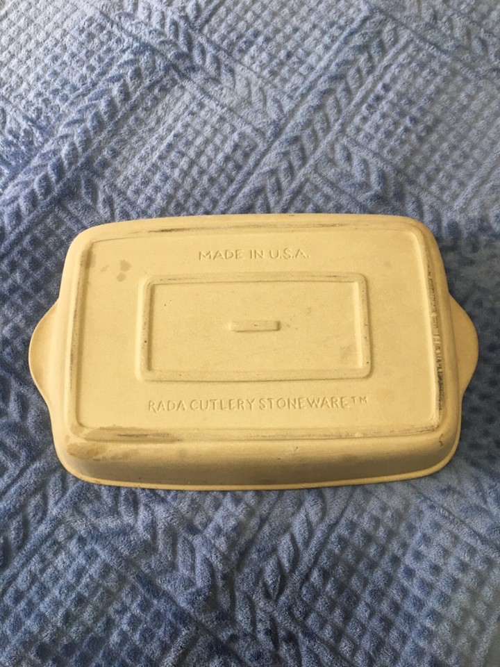 Rada Cutlery Stoneware Rectangular Casserole Baking Dish Made in USA eBay