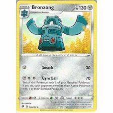 130/192 Bronzong | Uncommon Pokemon Trading Card Game Sword & Shield Rebel Clash