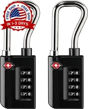 Candado Para Equipaje Aprobado Por la TSA Candados de Combinacion de 4 Digitos
