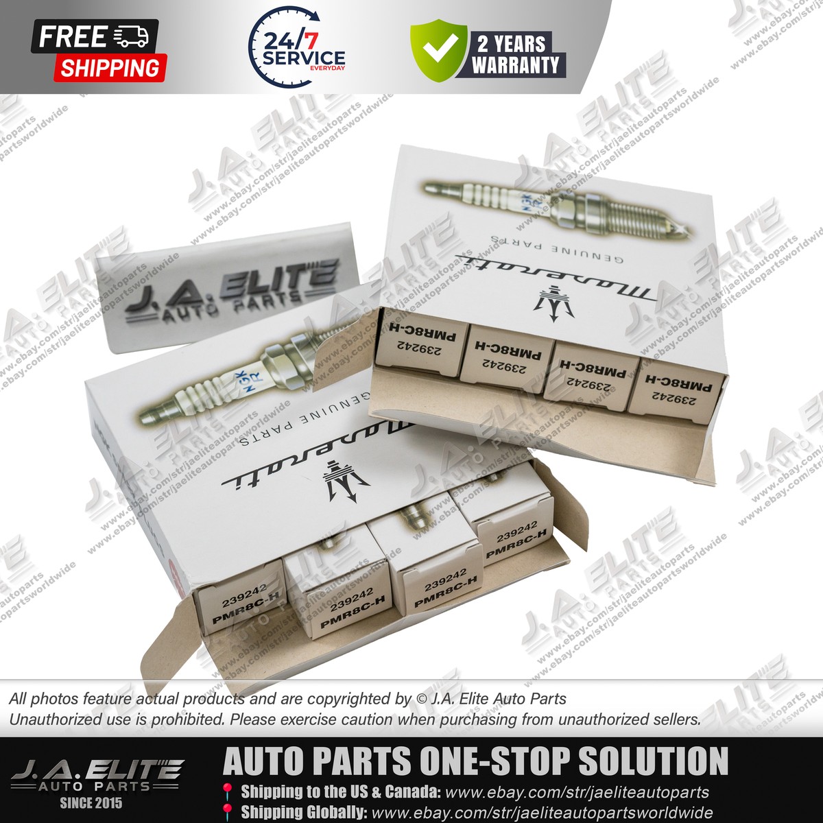 その他 123456 8pcs Genuine Spark Plugs for Maserati Quattroporte GranTurismo GC