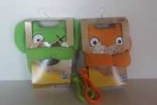 Lot Of 2 Hasbro Ugly Dolls Plush Bag Clips Mini Figure