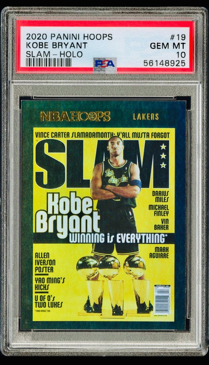 その他 KOBE BRYANT 2020 Panini Hoops 2020-21 Panini Hoops Slam Kobe Bryant HOLO PSA 10 GEM MINT