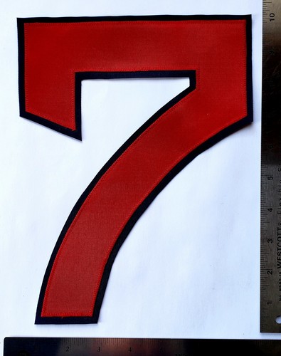 VINTAGE 10" Tackle Twill Numbers AUTHENTIC MLB / NFL / NBA / NHL / MLS New/Mint! - Picture 23 of 28