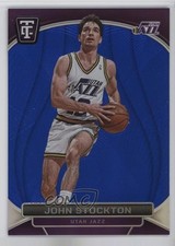2024 Totally Certified Legends Blue Platinum Mirror 57/99 John Stockton HOF 04br