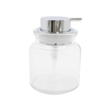 Glass Soap Dispenser for Kitchen, Rustproof Pump, Refillable Liquid Dispenser...