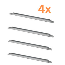 4x IKEA SKORVA Midbeam Camper Van Bed Central Support Galvanise Adjustable 203cm