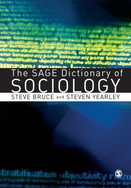 The Sage Dictionary Of Sociology Steve Bruce (U. A.) Taschenbuch Englisch 2006-image