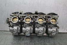 1991-1999 KAWASAKI ZXR400 USED OEM CARBURETOR CARBS SET KEIHIN *MISSING 1 SCREW*