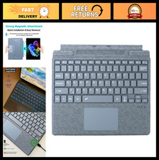 Detachable Keyboard for Surface Pro 11/10/9/8/X, 13" Type Cover, Touchpad, 7-Col