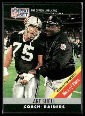 1990 Pro Set #161a Art Shell