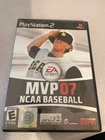 PS2 Playstation MVP 07 NCAA Baseball   game ( free shipping to Canada )