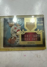 2011 Topps Tier One - Top Shelf Relics Dustin Pedroia #TSR 34 Single Relics /399