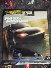 Chase Hot Wheels Premium Fast  Furious 1993 Honda Civic Coupe/Coup  EX EJ1 1/5