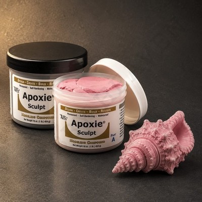 Aves Apoxie Sculpt 454g (1lb) Pink Epoxy Modelliermasse - 24 Tracked
