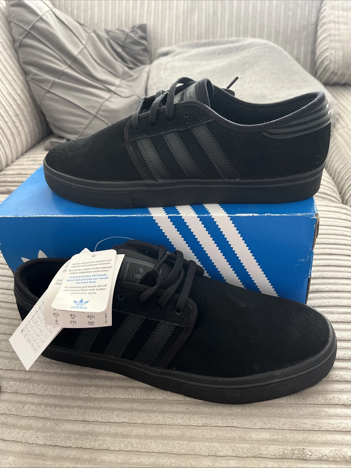 Adidas Seeley nere C76906 taglia 8 5