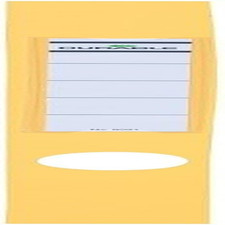Ordofix Self-Adhesive Spine Labels - Perfect for Lever Arch Files  Folders - Ye