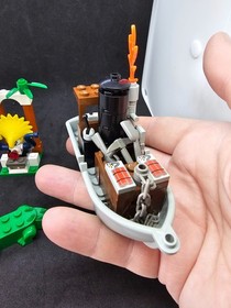 LEGO Adventurers Orient Expedition 7410 Jungle River 99% Complete