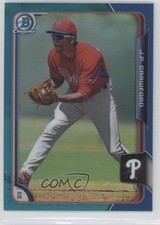 2015 Bowman Chrome Prospects Blue Refractor 67/150 JP Crawford #BCP153 h3a