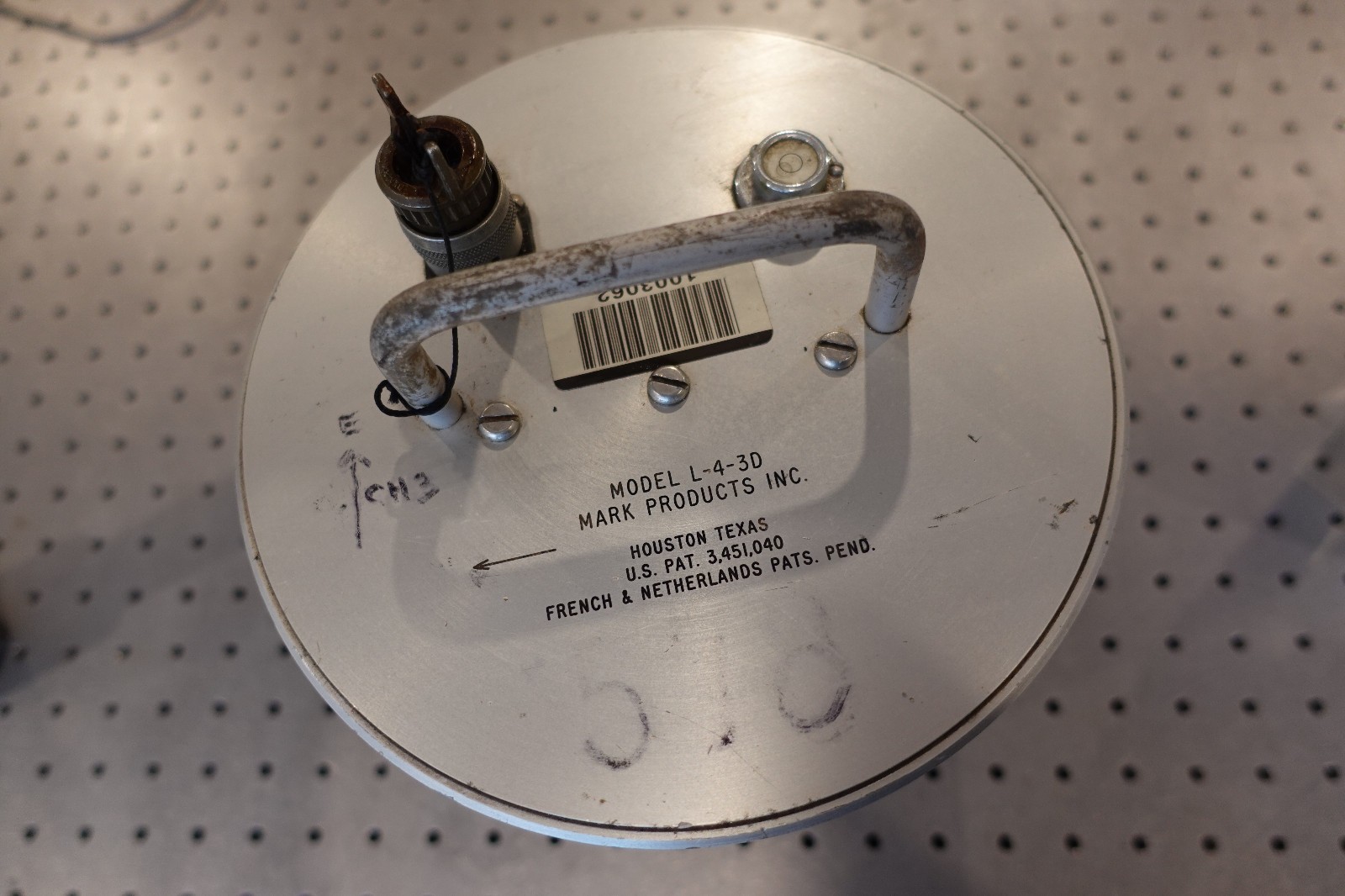 Mark Products 3-D Siesmograph Sensor L-4-3D