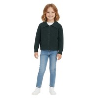 Zara MäDchen Pullover Baumwolle Strickjacke Mit Knopfleiste Und Kragen 122